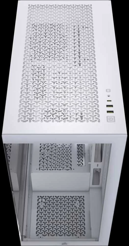 „Corsair 3500X RS-R“ kompiuterio korpusas, „Mid-Tower“, E-ATX, RGB, grūdintas stiklas · baltas