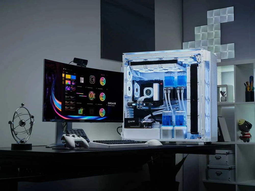 Corsair 9000D RGB AIRFLOW Full Tower Baltas