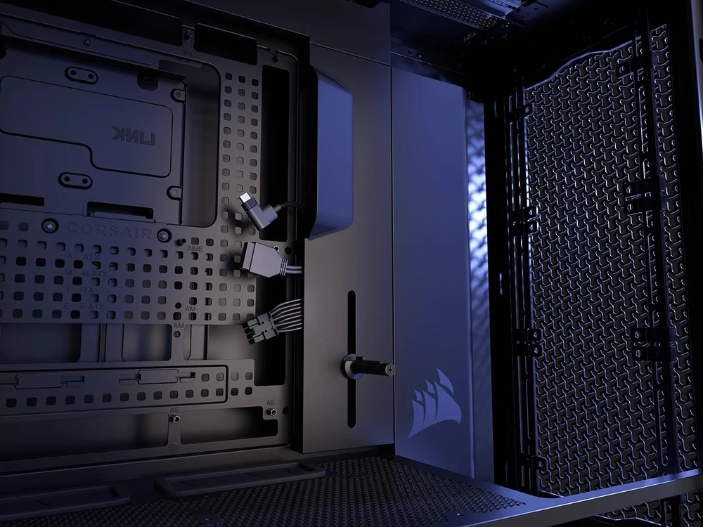 Corsair FRAME 5000D RS Midi Tower korpusas, juodas