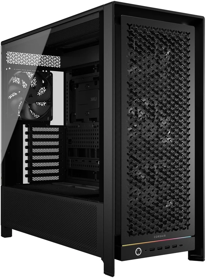 Corsair FRAME 5000D RS Midi Tower korpusas, juodas