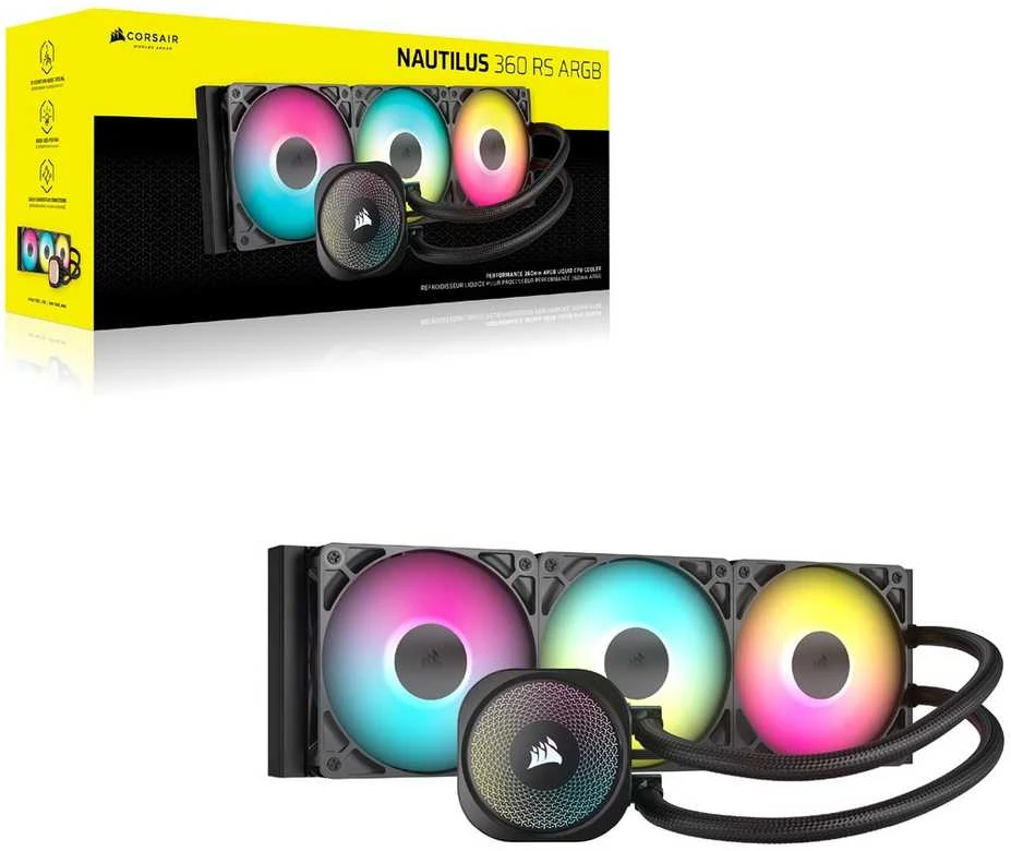 „Corsair NAUTILUS 360 ARGB CW-9060093-WW“ ausinės