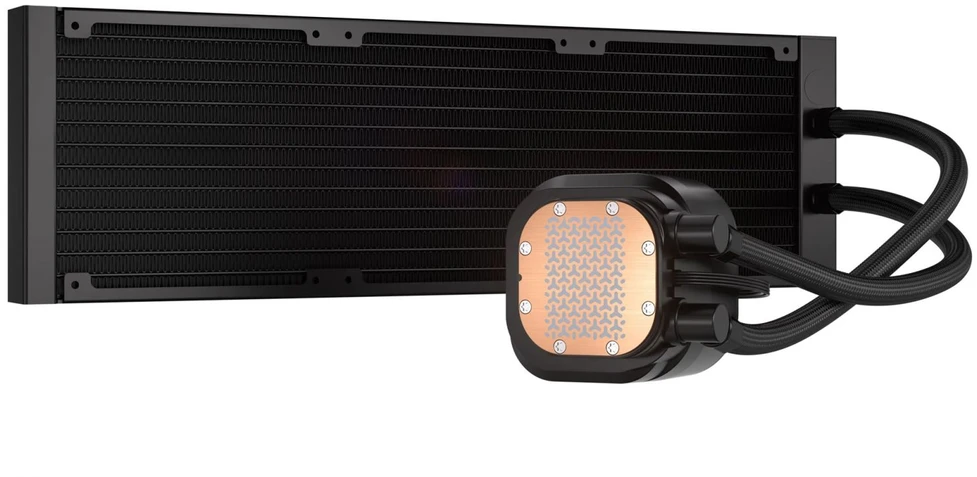 „Corsair Nautilus 360 RS“ pagrindinės plokštės universalus skysčio aušintuvas, Juodas