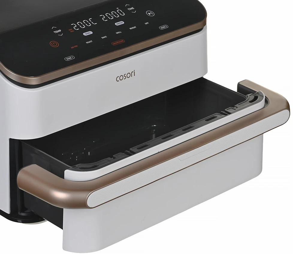 Cosori 1895375 dviguba 10 l autonominė 2800 W karšto oro gruzdintuvė Baltas