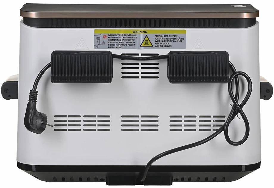 Cosori 1895375 dviguba 10 l autonominė 2800 W karšto oro gruzdintuvė Baltas