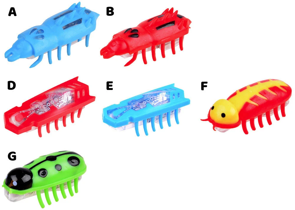Jokomisiada Crazy Baterija-Powered Worm – Nano-Nest Insect ZA0183