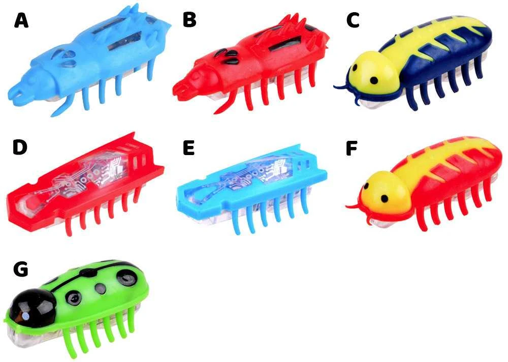 Jokomisiada Crazy Baterija-Powered Worm – Nano-Nest Insect ZA0183
