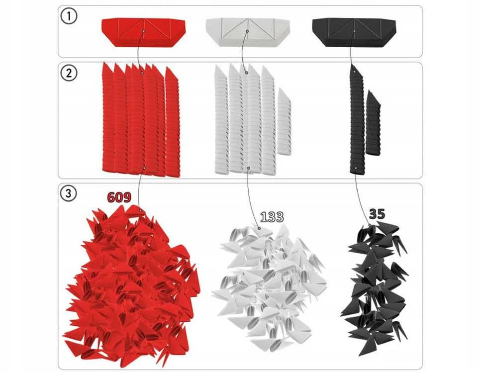 Dėlionė Alexander Aleksandro 3D Origami kūrybinis rinkinys FOX 2573
