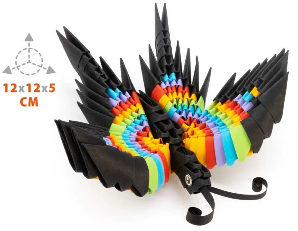 Alexander kūrybinis rinkinys origami 3D drugelis 2345