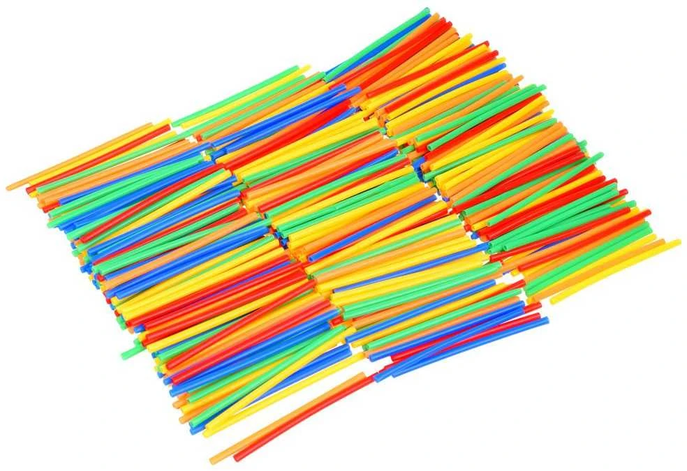 Jokomisiada Kūrybiniai vamzdžių lazdelių blokai 1000-PCS