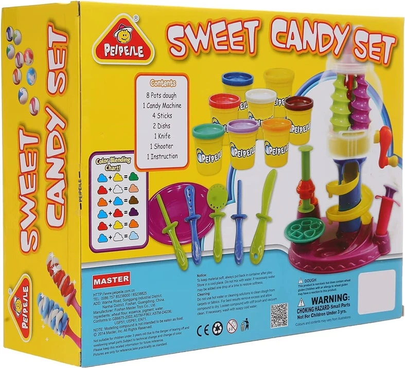 None Nežinomas Kūrybinis modelino rinkinys Sweet candy 88007
