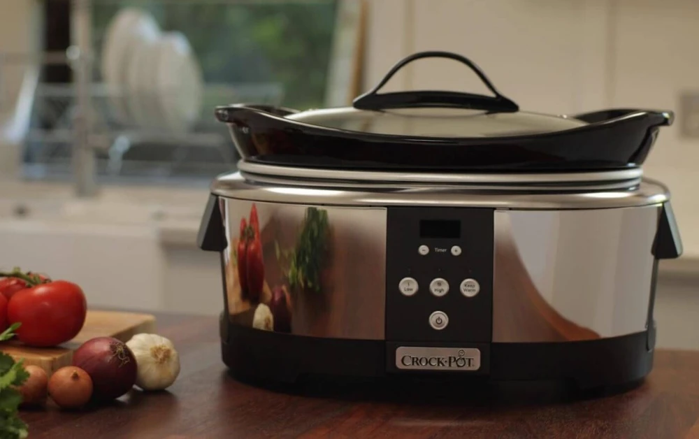 Crock Pot Crock-Puodas SCCPBPP605-050 5,7 litro lėta viryklė (chromuota)