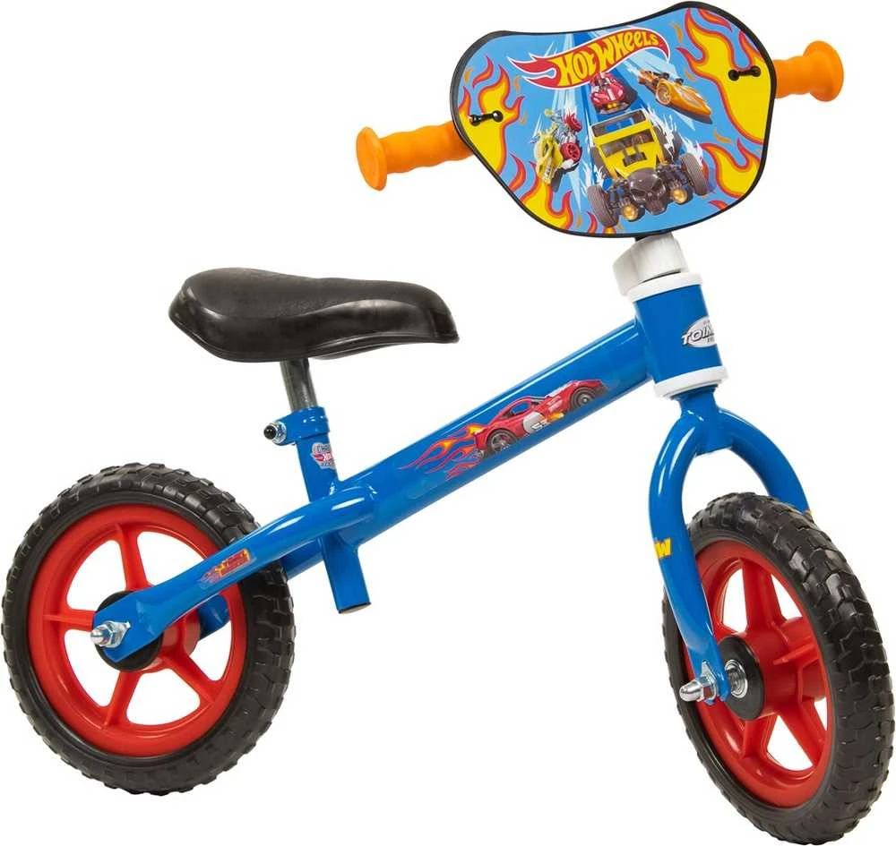 Toimsa Dviratis visureigiui 10" HOT WHEELS 168 mėlynas
