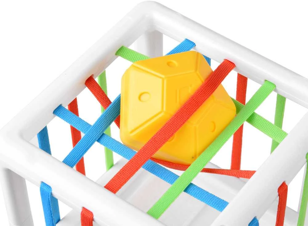 Jokomisiada „Cube Sorter“ žaislas kūdikio trintukui