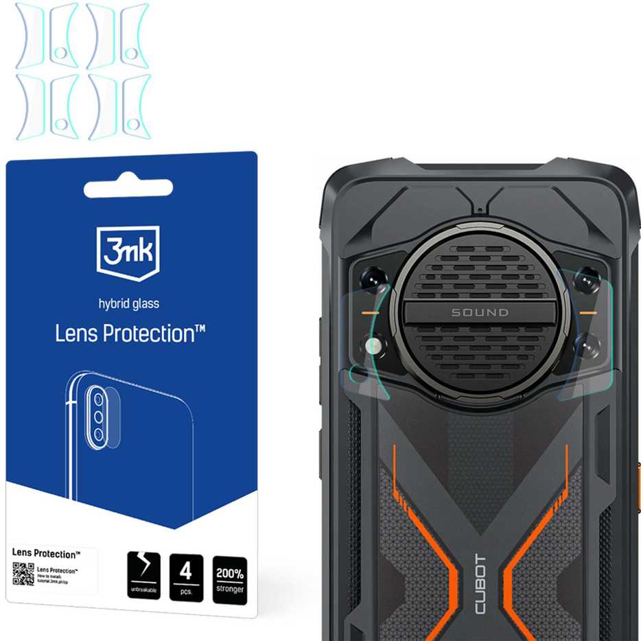 3Mk Protection Cubot KingKong Power 3 - 3mk objektyvo apsauga
