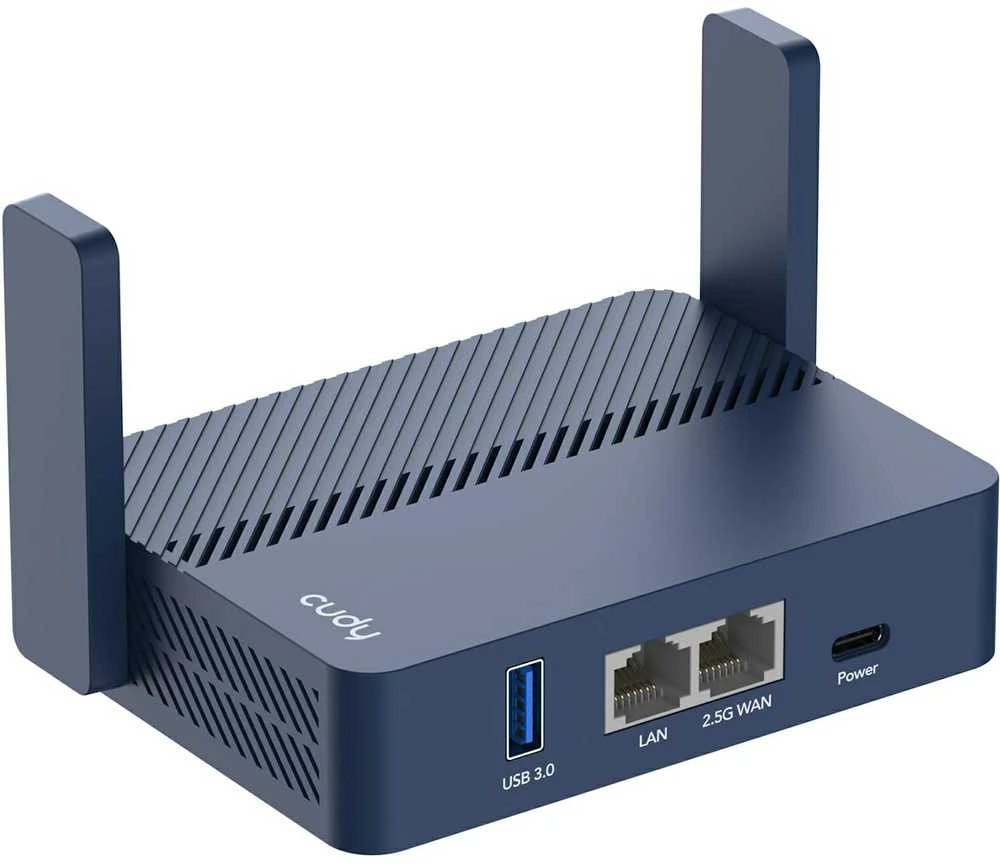 Belaidis Maršrutizatorius - Cudy AX3000 Gigabit Ethernet Wi-Fi 6 Mėlynas