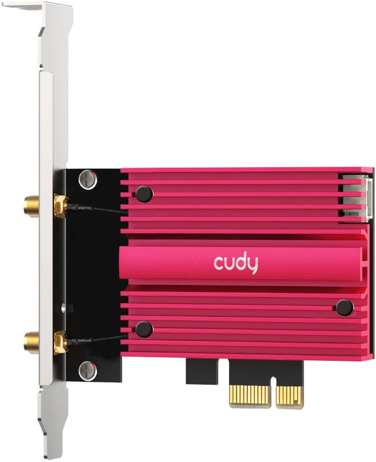 Cudy WE9300S tinklo plokštė Vidinis WLAN / „Bluetooth“ 5765 Mbit/s