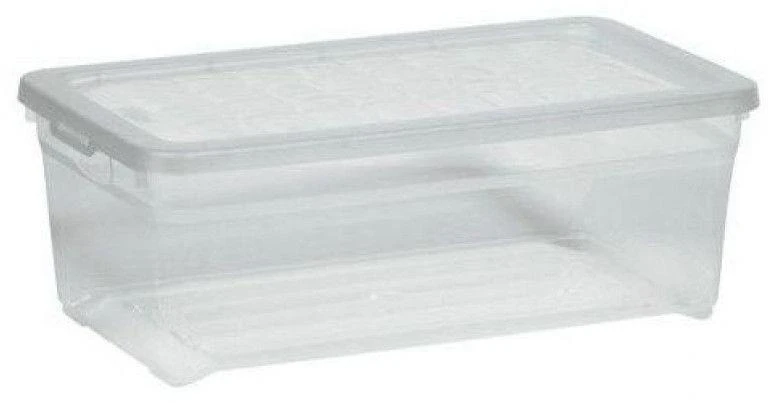 Daiktadėžė CURVER, 5,7 l, skaidri, 34,3×19,5×12,5 cm