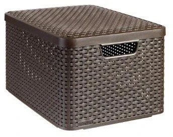 Daiktadėžė CURVER, ruda, 44,5×33×24,8 cm