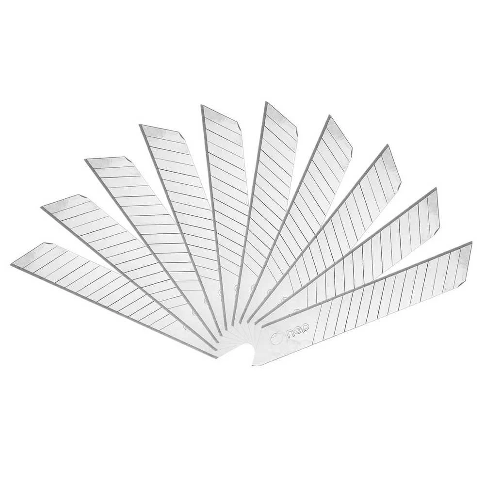 Atsarginiai peiliai geležtės Deli Tools EDL-DP 18mm - 10 vnt
