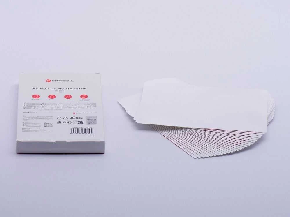 Cutting filmas for cutting machine Forcell F-Protect Flexible HD 196 x 125 mm 25 pcs transparent
