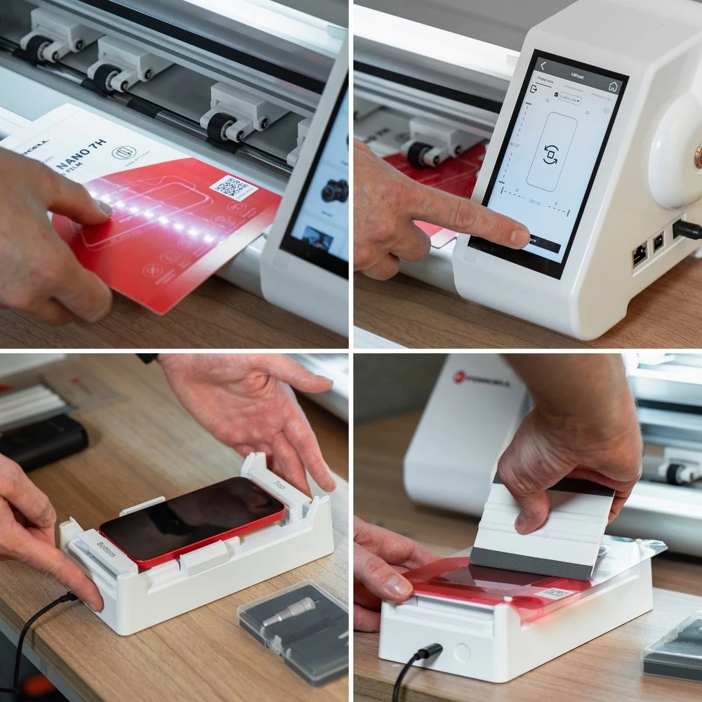 Cutting filmas for cutting machine Forcell F-Protect Flexible Planšetė Matinis for tablets max 16" 10 pcs