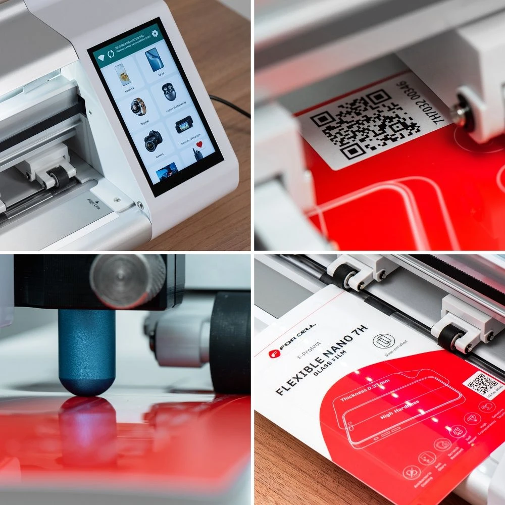Cutting filmas for cutting machine Forcell F-Protect Flexible Planšetė Matinis for tablets max 16" 10 pcs