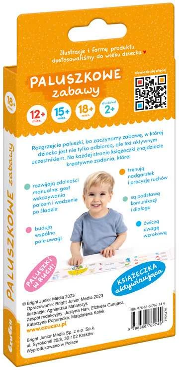 CzuCzu book Finger games 18m+ ZA4592