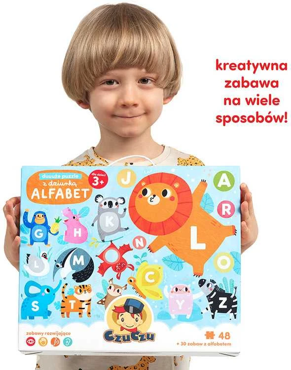 CzuCzu Dėlionė 48 vnt. - Abėcėlė