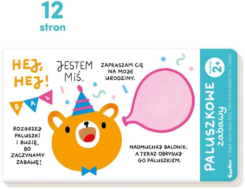 CzuCzu Finger fun book 2+ ZA4593