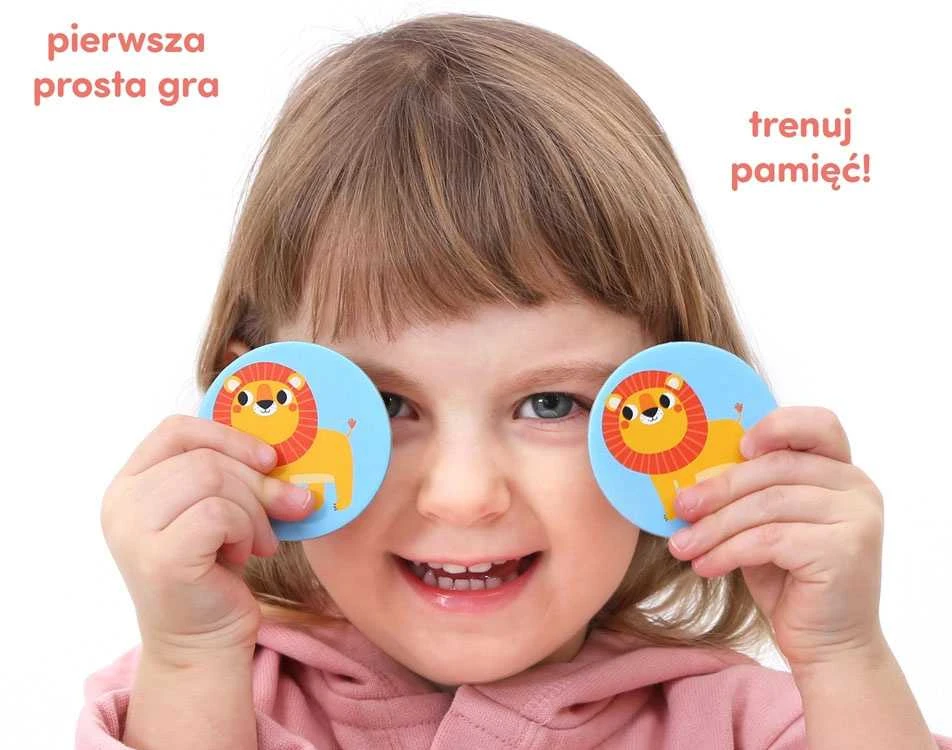 Dėlionė CzuCzu Memorki WILD ANIMALS atminties žaidimas ZA4046