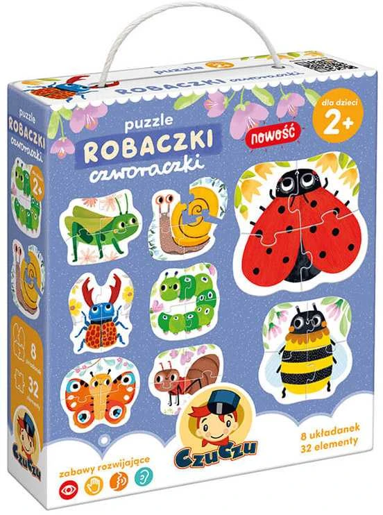 CzuCzu Dėlionė 32 vnt. - Vabzdžiai
