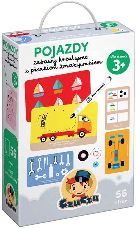 Czuczu transporto priemonių kūrybiniai žaidimai su „Marker Pen