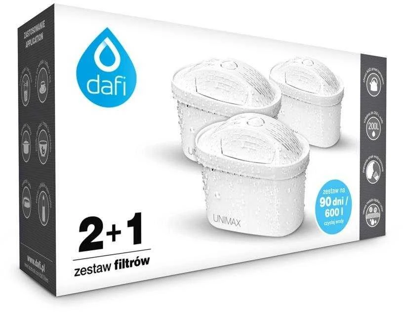 Dafi Unimax 2+1 filtro kasetės (dėžutė)