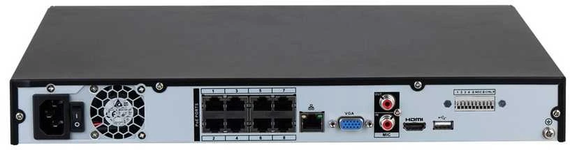 IP REGISTRATORIUS NVR4208-8P-EI 8 KANALŲ, 8 PoE WizSense DAHUA