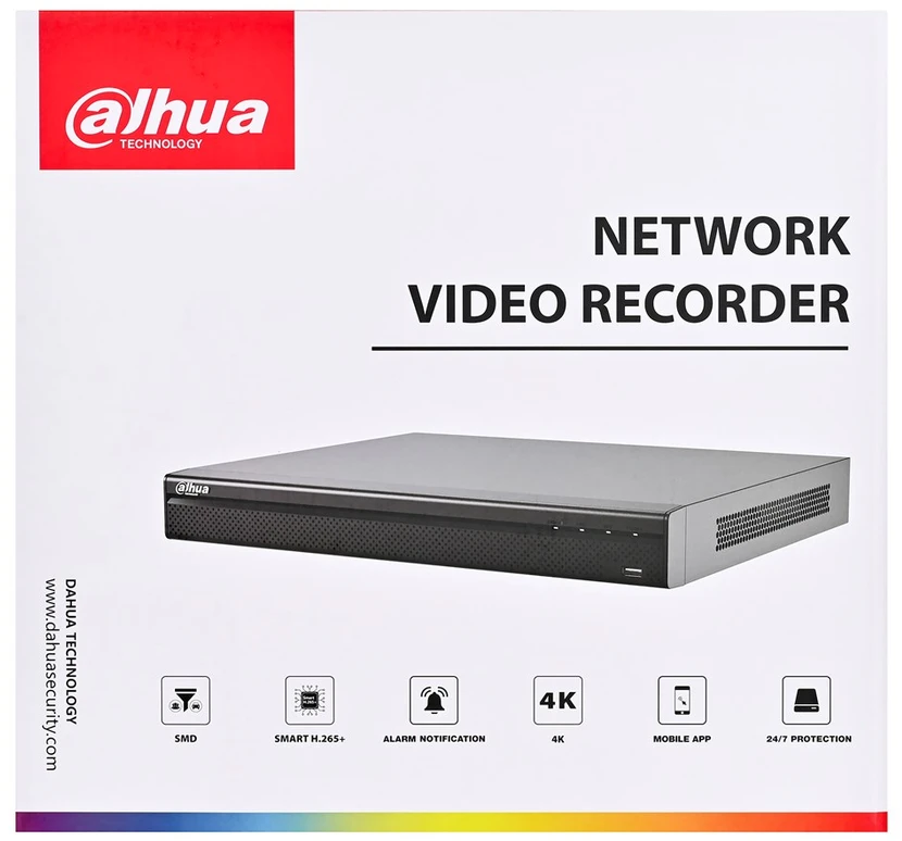 IP REGISTRATORIUS NVR4208-8P-4KS3 8 KANALŲ, 8 PoE DAHUA