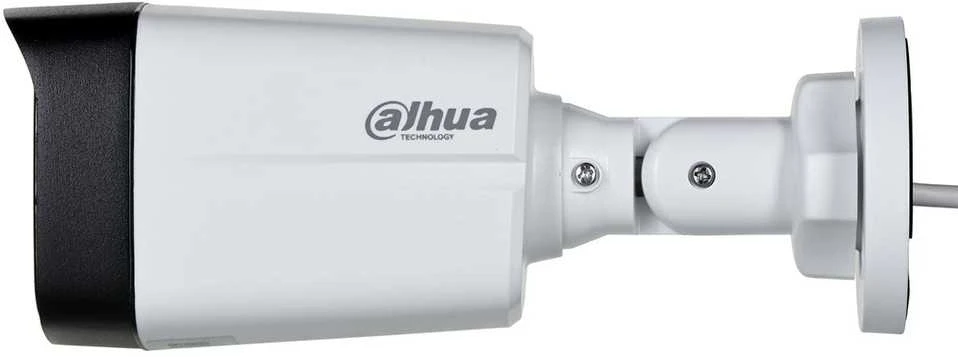 „Dahua Technology Co“ IP kamera, cilindras, 4MP, 1/2.9 colio, 2.8 mm, 94° F1.6, 25 kadrai per sekundę, IR+LED, 30 m, WDR, IVS, IP67, mikrofonas