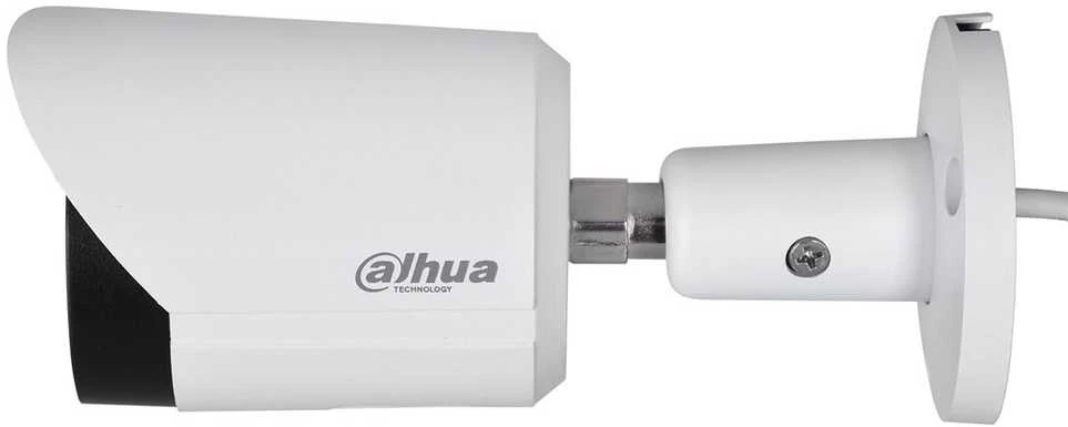 „Dahua Technology Co“ IP kamera, cilindras, 5MP, „STARLIGHT“, 1/2.7 colio, 2.8 mm, 111° F1.6, 25 kadrai per sekundę, IR+LED, 30 m, WDR, IVS, IP67, mikrofonas