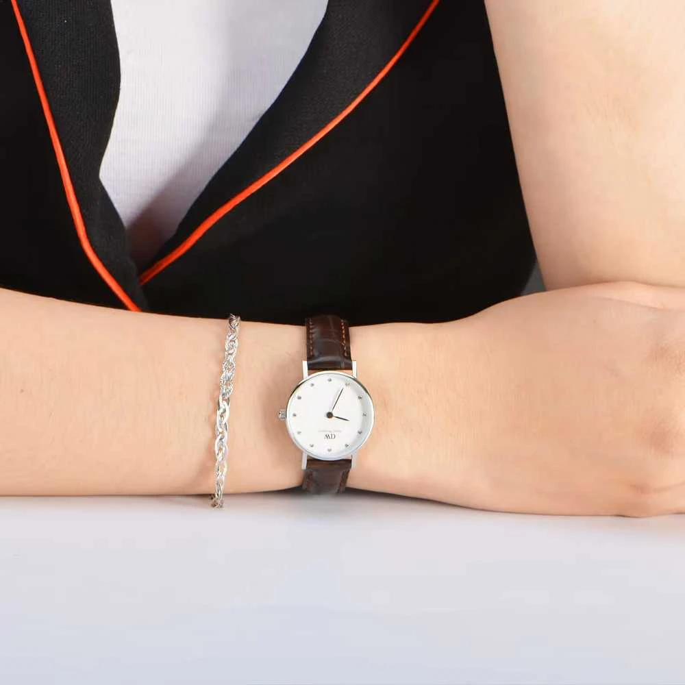 DANIEL WELLINGTON Klasikinis York moteriškas LAIKRODIS DW00100069 + DĖŽĖ