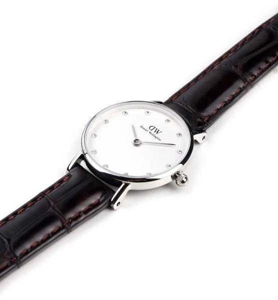 DANIEL WELLINGTON Klasikinis York moteriškas LAIKRODIS DW00100069 + DĖŽĖ