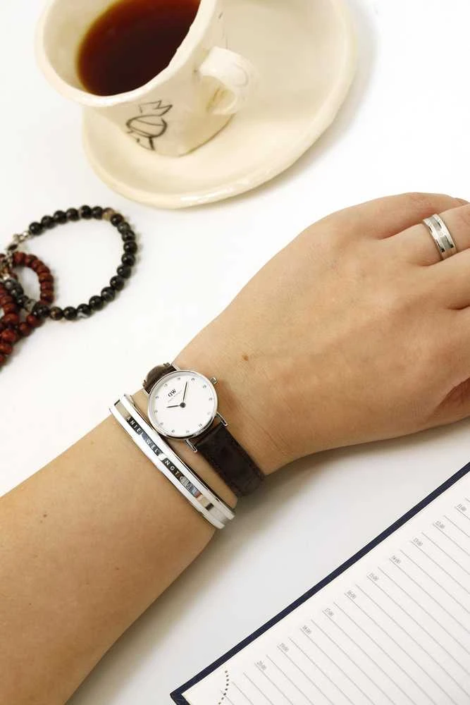 DANIEL WELLINGTON Klasikinis York moteriškas LAIKRODIS DW00100069 + DĖŽĖ