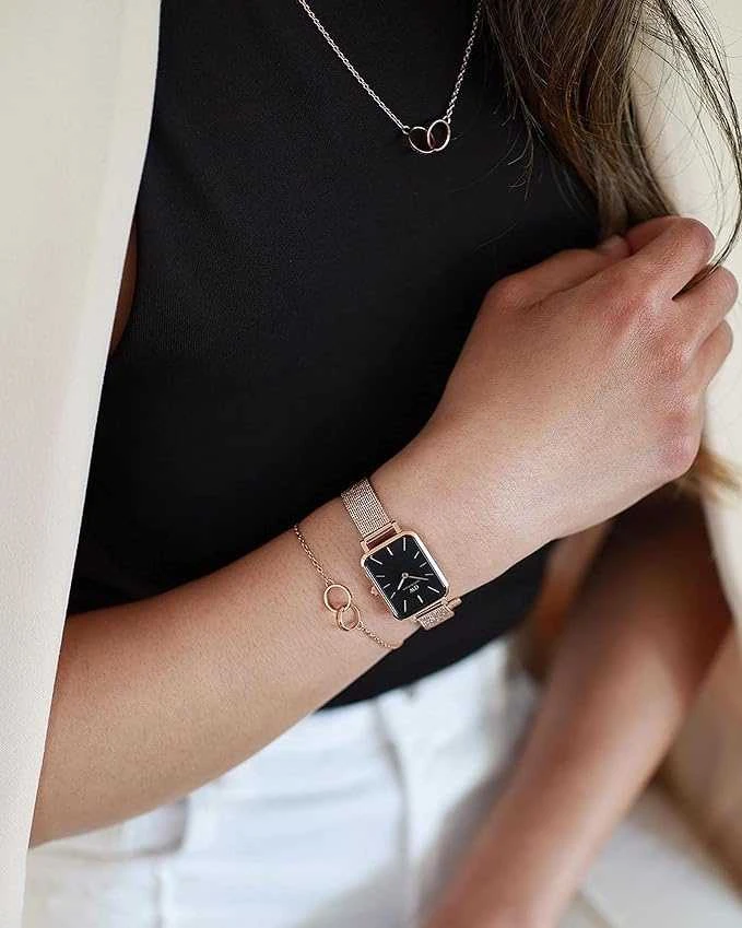 DANIEL WELLINGTON MOTERIS LAIKRODIS DW00100432 – QUADRO (zw505d)