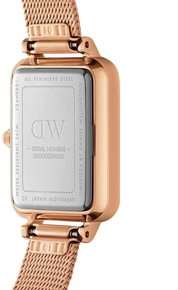 DANIEL WELLINGTON MOTERIŠKAS LAIKRODIS DW00100484 - QUADRO (zw505l)