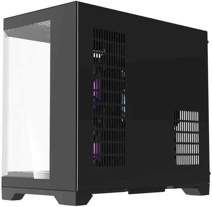 Darkflash Darflash FT418 kompiuterio dėklas + 6 aRGB ventiliatoriai (juodi)
