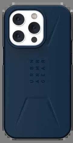 Urban Armor Gear UAG Civilian MagSafe Apple iPhone 14 Pro - dėklas telefonui mėlynos spalvos