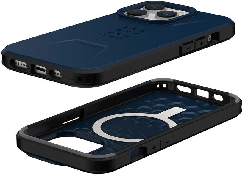 Urban Armor Gear UAG Civilian MagSafe Apple iPhone 14 Pro - dėklas telefonui mėlynos spalvos