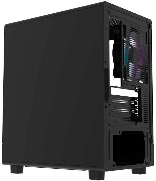 „Darkflash DB330M“ kompiuterio korpusas + 3 ventiliatoriai (juodas)