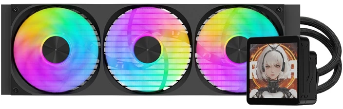 DarkFlash DV360S MAX procesoriaus aušintuvas (juodas)