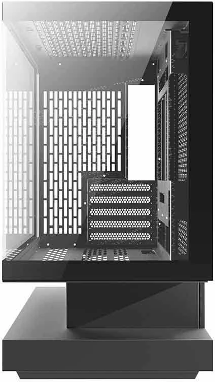 Darkflash F1 computer case (Juodas) + 6 ARGB fans
