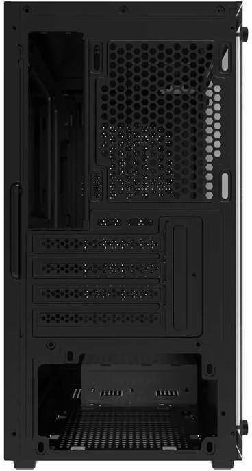 „Darkflash M305“ kompiuterio korpusas be ventiliatorių (Juodas)