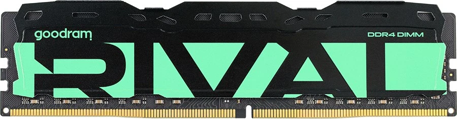 Goodram *DDR4 Rival Radiant 16GB (1*16)/3200 CL16 Žalias atminties modulis 1 x 16 GB 3200 MT/s 288 kontaktų DIMM